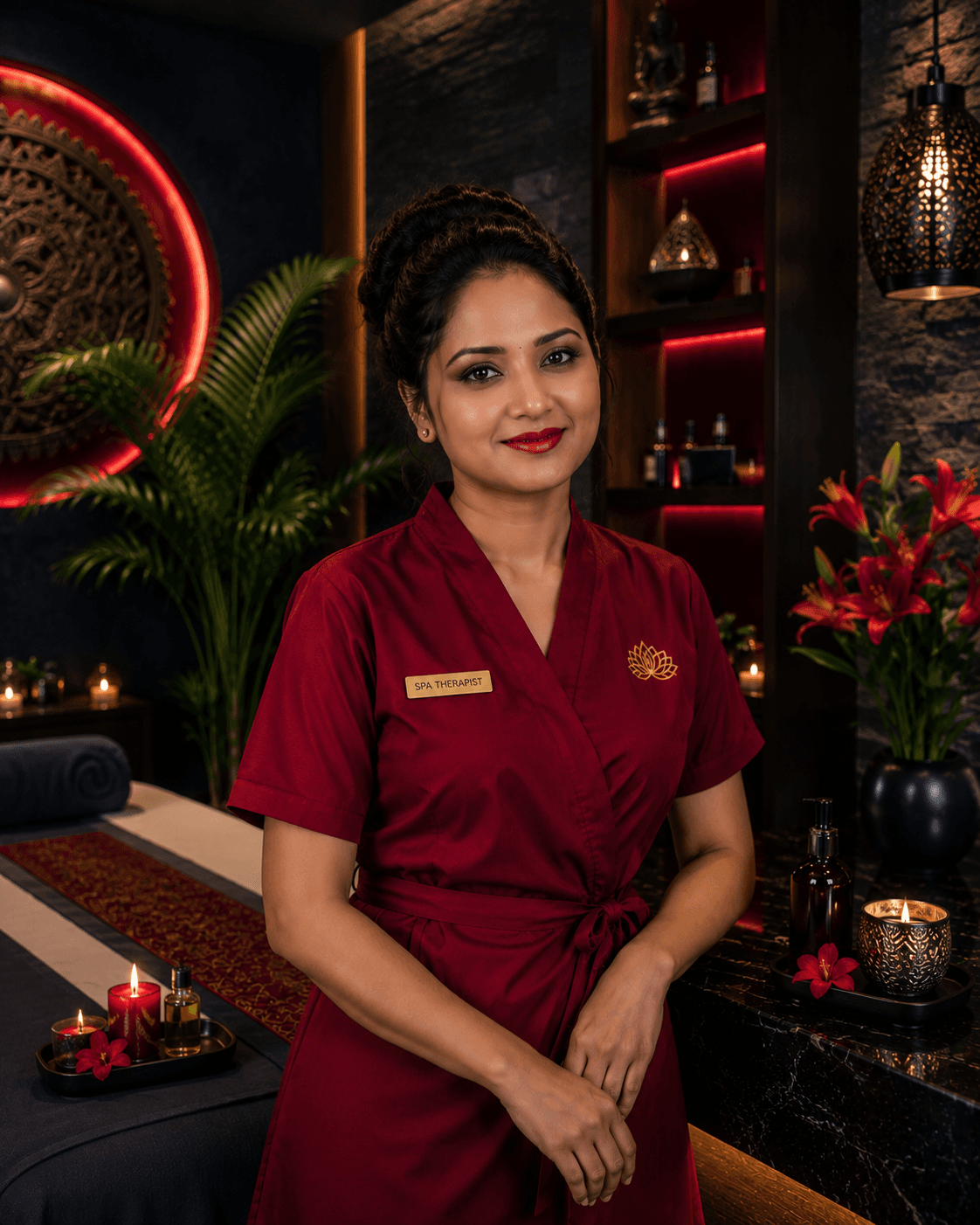 Four hand massage scrub and jacuzzi treatment at Spa Palm Amore